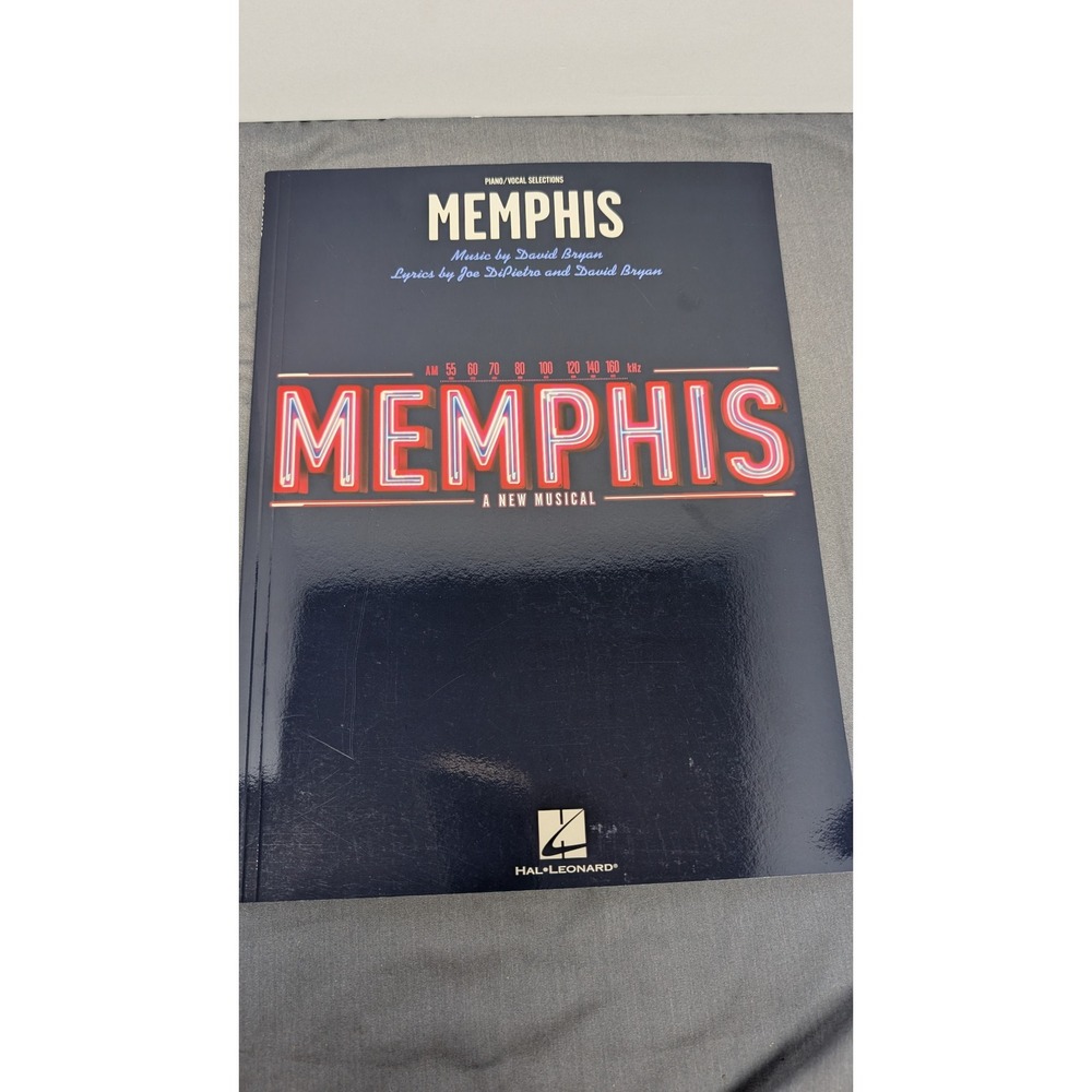Hal Leonard Memphis A New Musical HL00313503 Vocal Selections Sheet Music Book